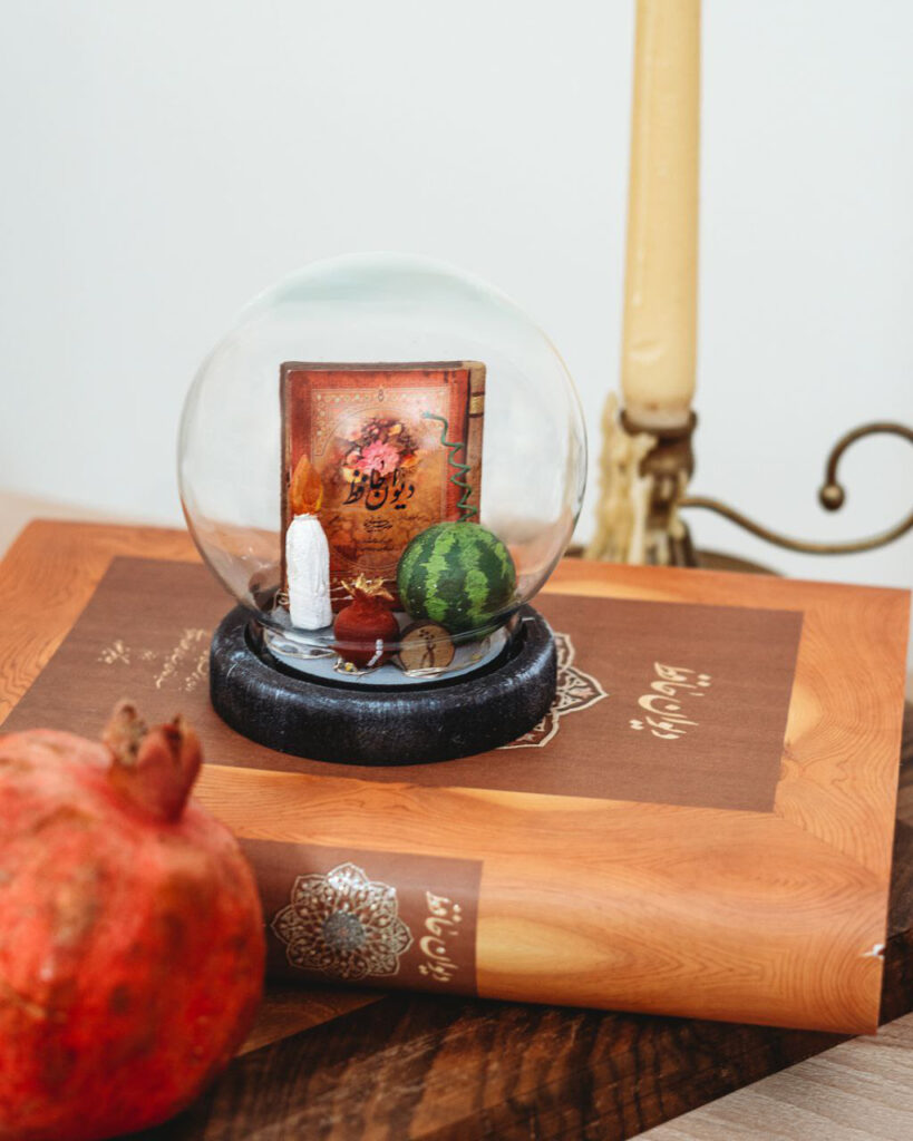 گوی دکوری طرح یلدا