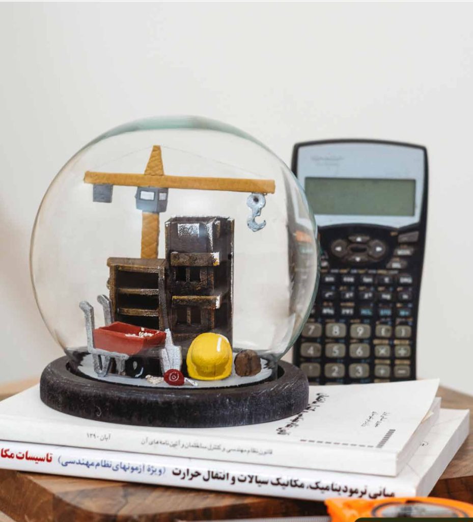 گوی دکوری طرح مهندس عمران